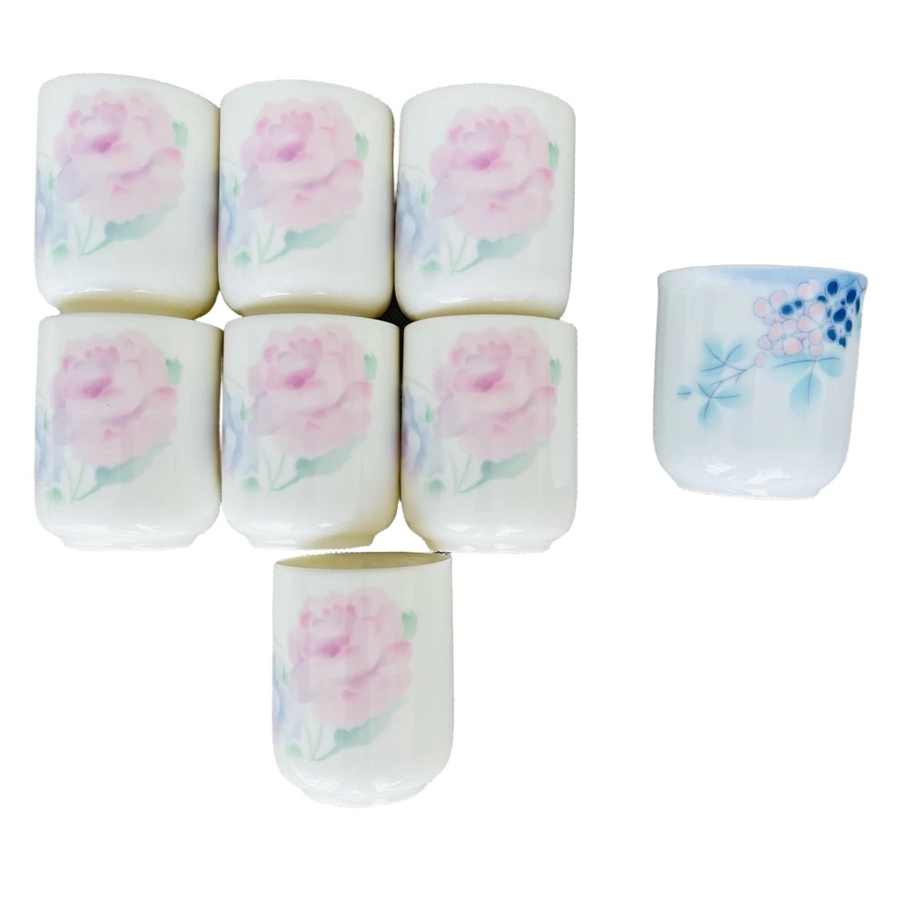 NEW Taiwanese Porcelain Tea Cup Set